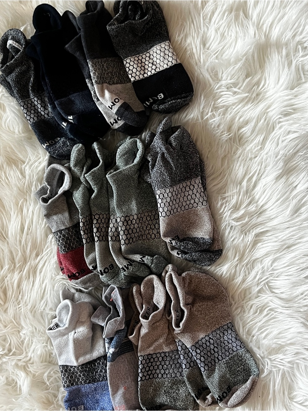 Men’s BOMBAS Assorted Ankle Socks - Large L - Picture 5 of 5
